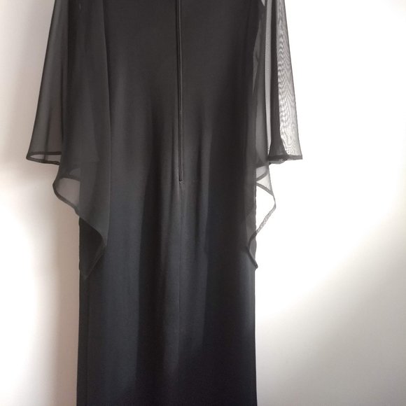 Vintage 80s Asian Alfred Shaheen  evening dress  NWOT 🎈HOST PICK x2🎈 - Picture 6 of 14